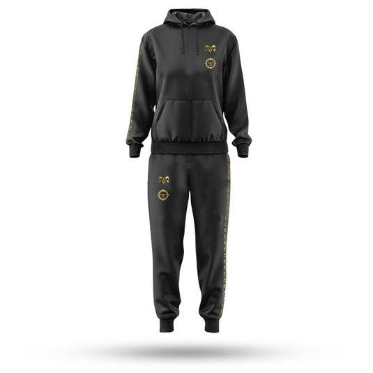 Women's Premium Long Sleeve Jogger Sweatshirt Set Hoodie + Pant