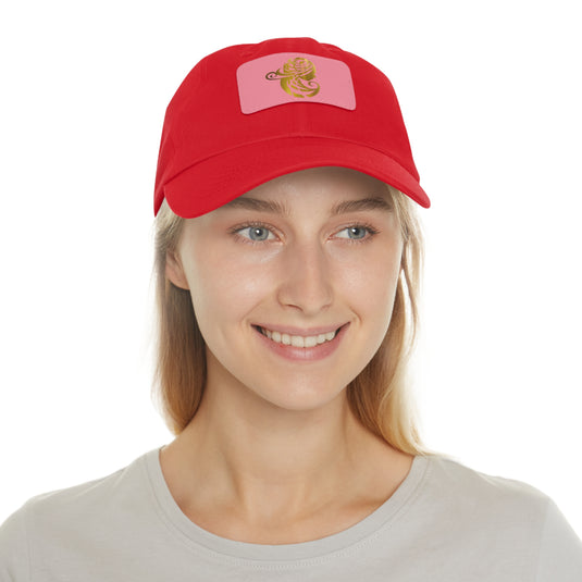 Dad Hat with Leather Patch (Rectangle) - Emotional by Vante