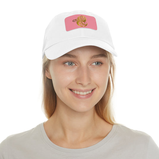 Dad Hat with Leather Patch (Rectangle) - Emotional by Vante