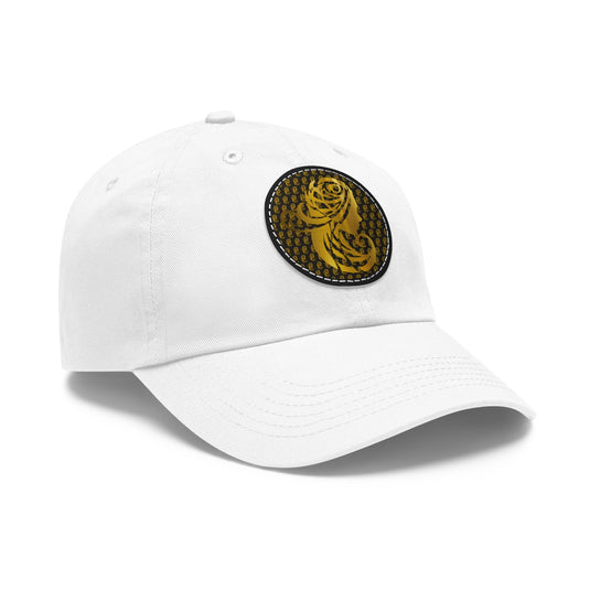 Dad Hat with Leather Patch (Round) - Emotional by Vante
