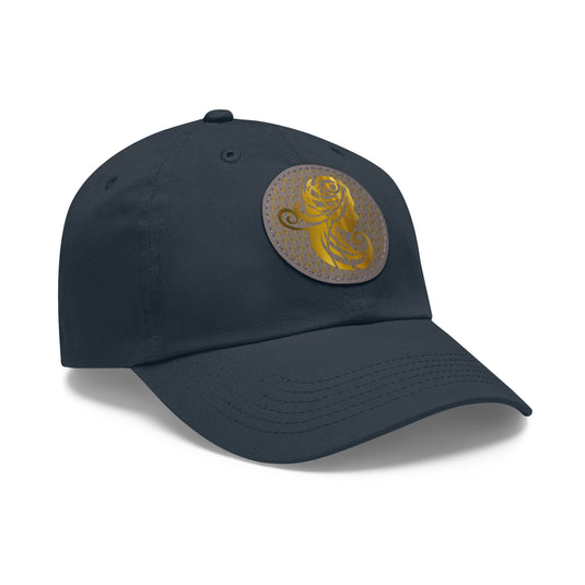 Dad Hat with Leather Patch (Round) - Emotional by Vante
