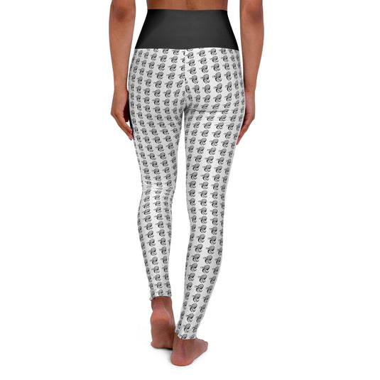 High Waisted Yoga Leggings - Emotional by Vante