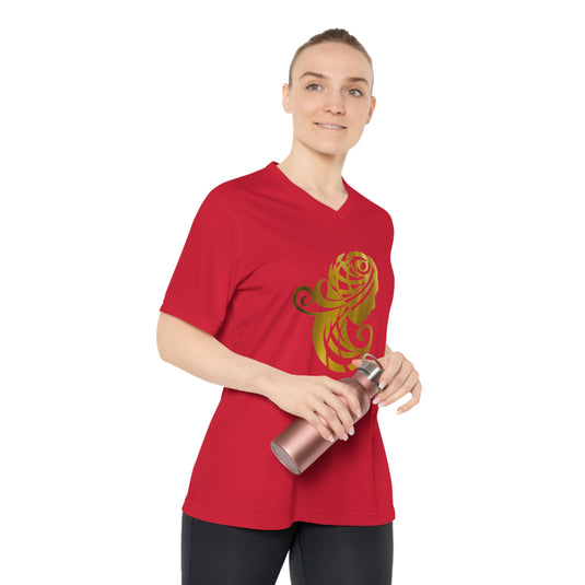 Women's Performance V-Neck T-Shirt - Emotional by Vante