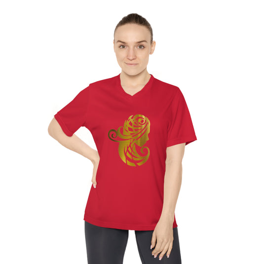 Women's Performance V-Neck T-Shirt - Emotional by Vante