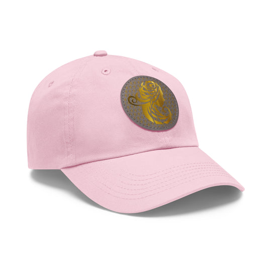 Dad Hat with Leather Patch (Round) - Emotional by Vante