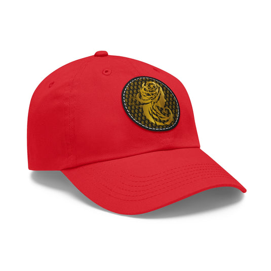 Dad Hat with Leather Patch (Round) - Emotional by Vante