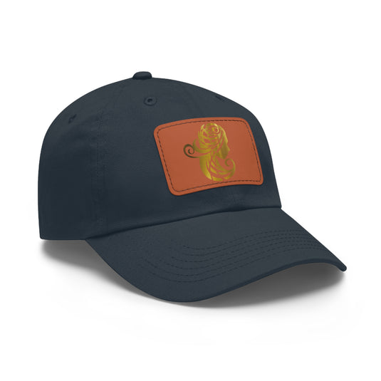 Dad Hat with Leather Patch (Rectangle) - Emotional by Vante