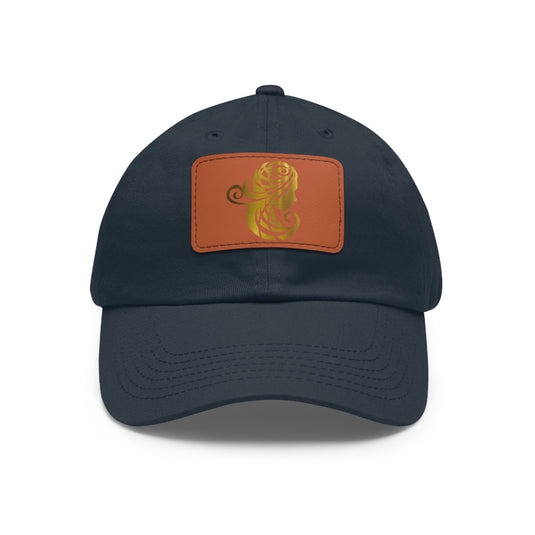 Dad Hat with Leather Patch (Rectangle) - Emotional by Vante
