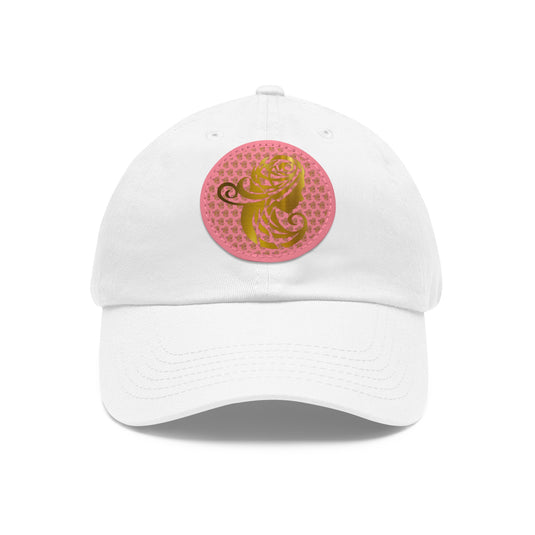 Dad Hat with Leather Patch (Round) - Emotional by Vante