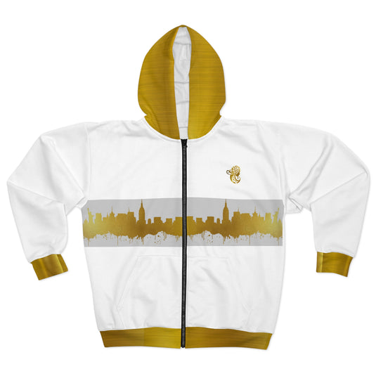 Unisex Zip Hoodie (AOP) - Emotional by Vante