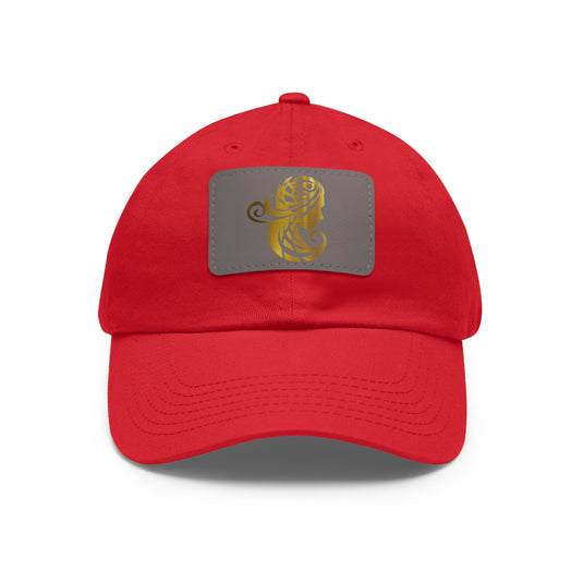 Dad Hat with Leather Patch (Rectangle) - Emotional by Vante