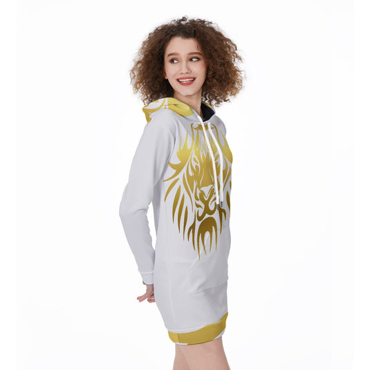 All-Over Print Women's Long Hoodie