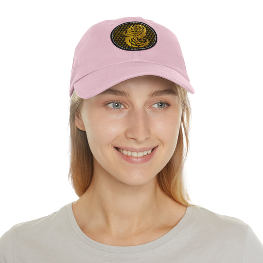 Dad Hat with Leather Patch (Round) - Emotional by Vante