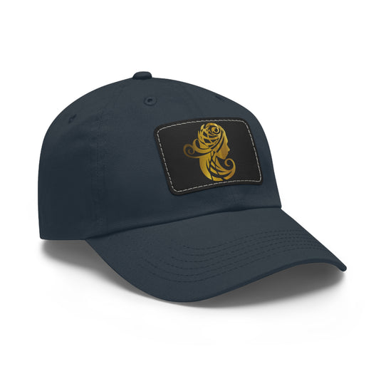 Dad Hat with Leather Patch (Rectangle) - Emotional by Vante