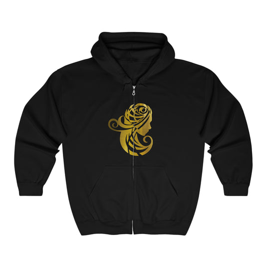 Heavy Blend Full Zip Hooded Sweatshirt - Emotional by Vante