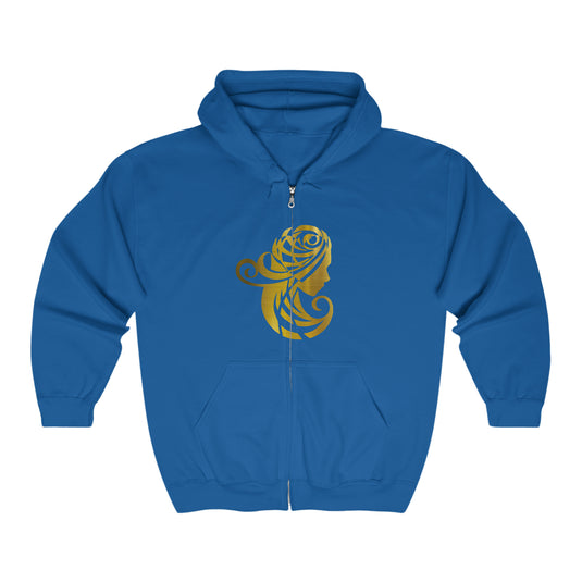 Heavy Blend Full Zip Hooded Sweatshirt - Emotional by Vante