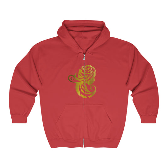 Heavy Blend Full Zip Hooded Sweatshirt - Emotional by Vante