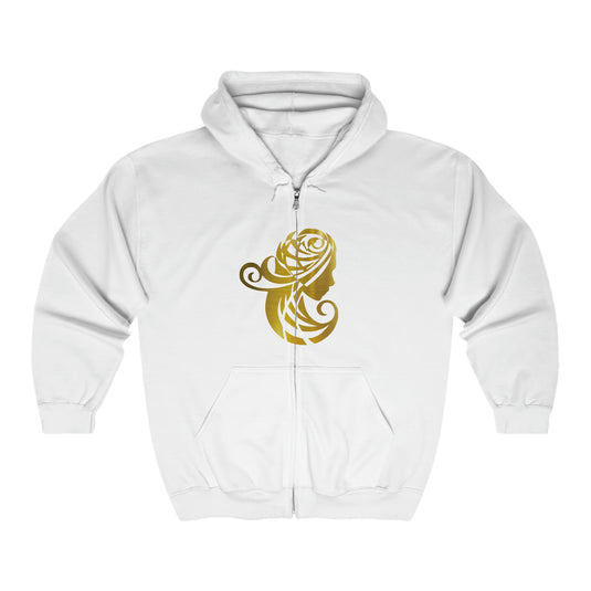 Heavy Blend Full Zip Hooded Sweatshirt - Emotional by Vante