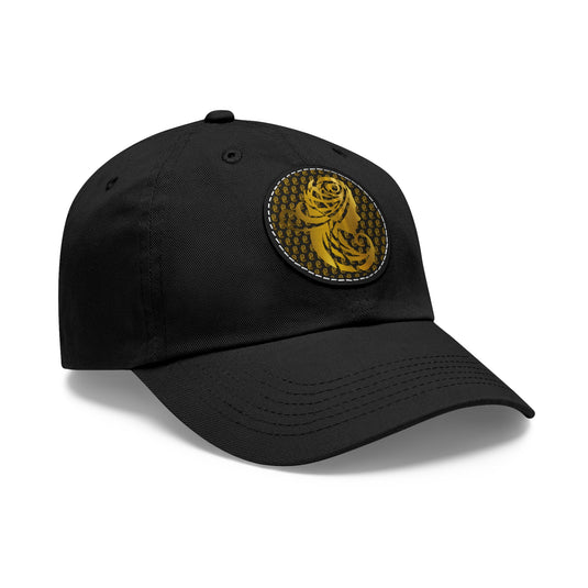Dad Hat with Leather Patch (Round) - Emotional by Vante