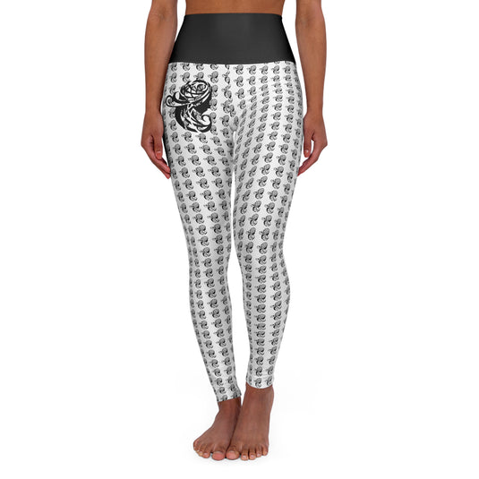 High Waisted Yoga Leggings - Emotional by Vante