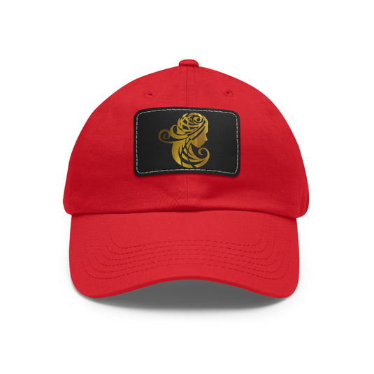Dad Hat with Leather Patch (Rectangle) - Emotional by Vante