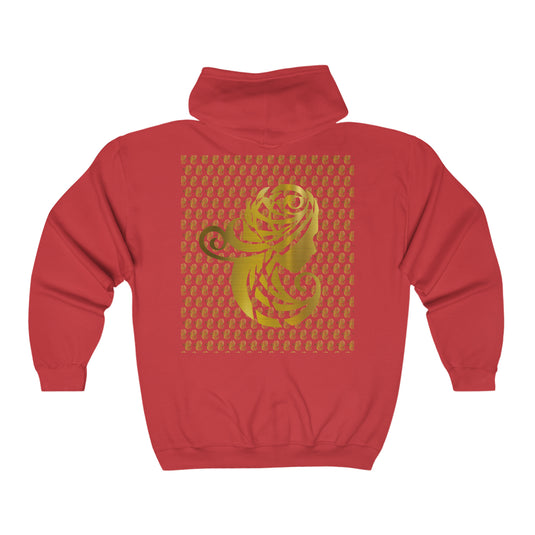 Heavy Blend Full Zip Hooded Sweatshirt - Emotional by Vante