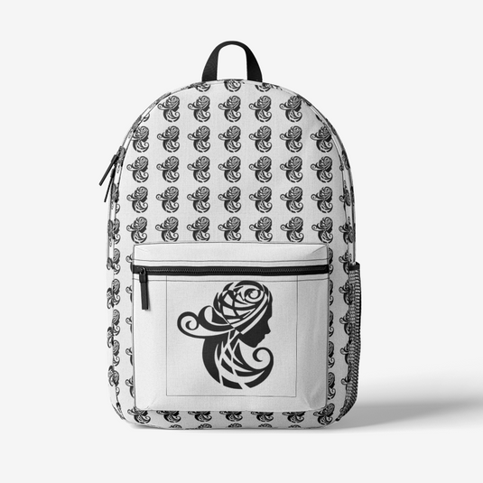 Retro Colorful Print Trendy Backpack - Emotional by Vante