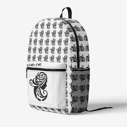 Retro Colorful Print Trendy Backpack - Emotional by Vante