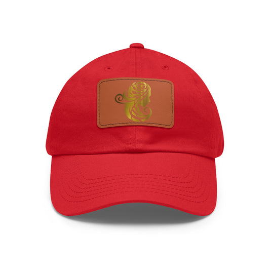 Dad Hat with Leather Patch (Rectangle) - Emotional by Vante