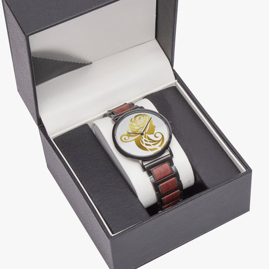 E.B.V. Wooden Strap Quartz Watch - Emotional by Vante
