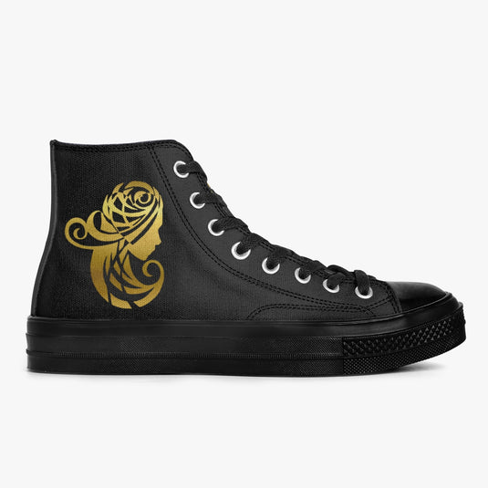 E.B.V. High-Top Canvas Sneakers - Emotional by Vante
