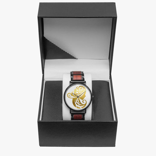 E.B.V. Wooden Strap Quartz Watch - Emotional by Vante