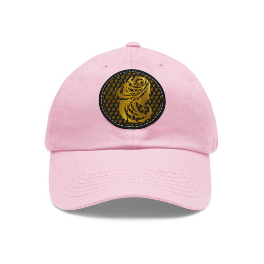 Dad Hat with Leather Patch (Round) - Emotional by Vante