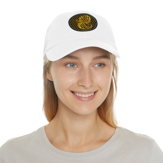 Dad Hat with Leather Patch (Round) - Emotional by Vante
