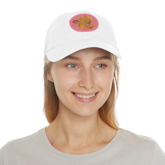Dad Hat with Leather Patch (Round) - Emotional by Vante