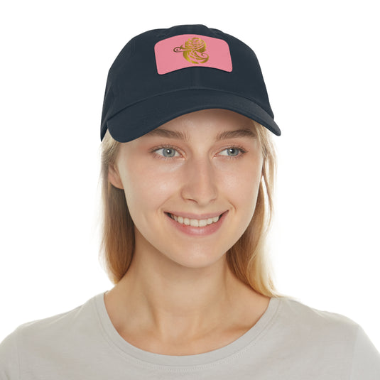 Dad Hat with Leather Patch (Rectangle) - Emotional by Vante