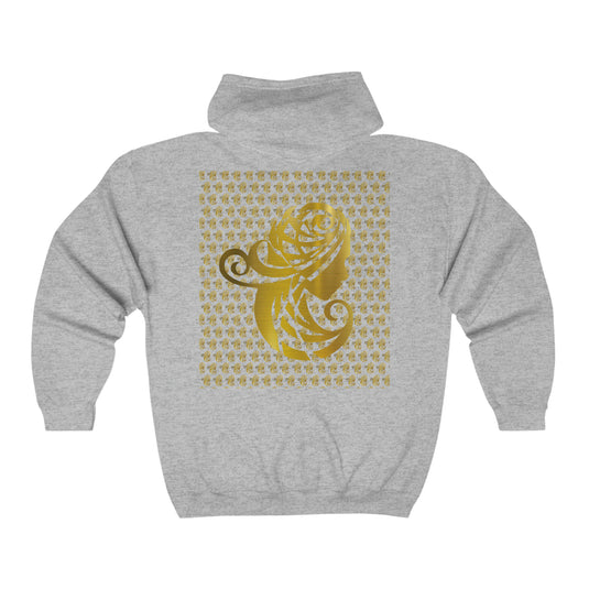 Heavy Blend Full Zip Hooded Sweatshirt - Emotional by Vante