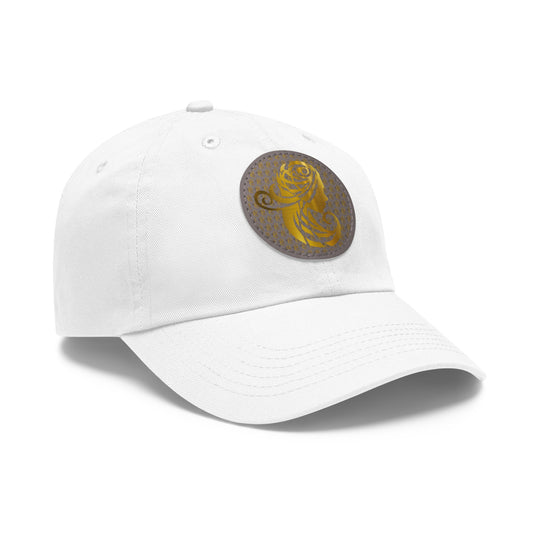 Dad Hat with Leather Patch (Round) - Emotional by Vante