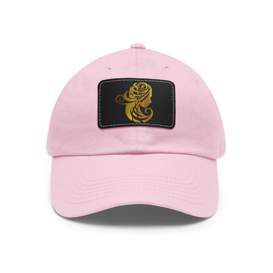Dad Hat with Leather Patch (Rectangle) - Emotional by Vante
