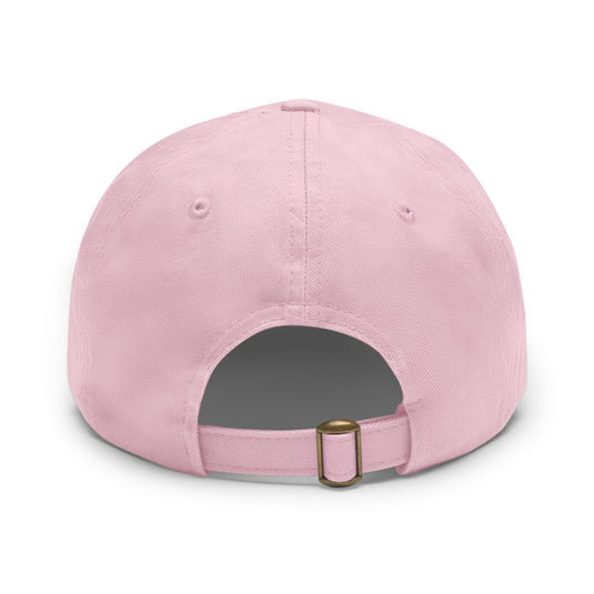 Dad Hat with Leather Patch (Rectangle) - Emotional by Vante