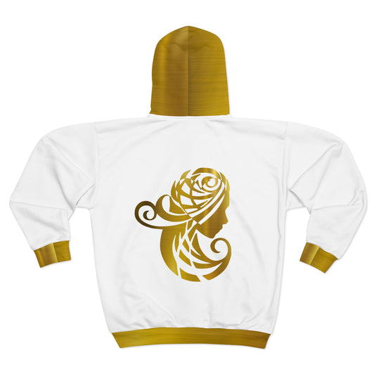 Unisex Zip Hoodie (AOP) - Emotional by Vante