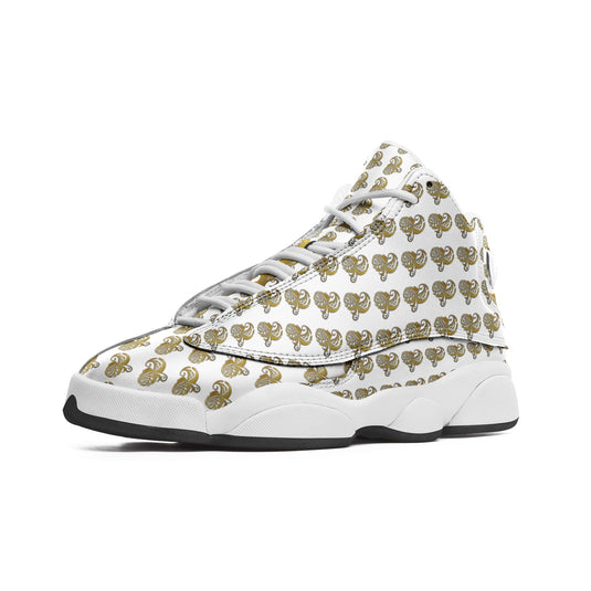 Unisex High Top Leather Sneakers - Emotional by Vante