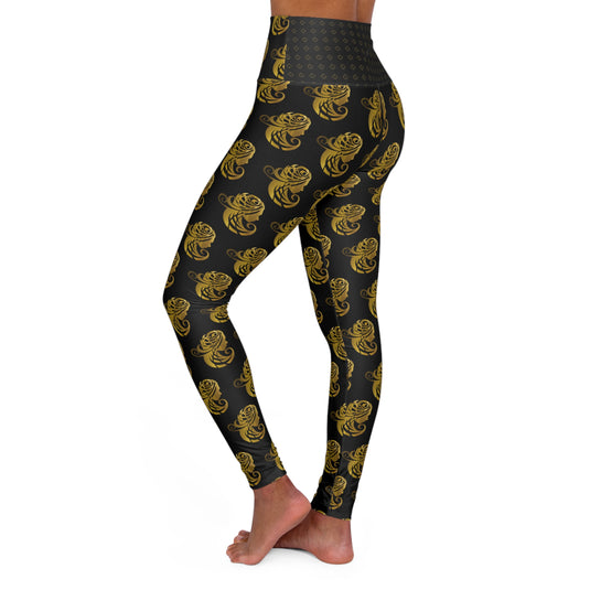 High Waisted Yoga Leggings - Emotional by Vante