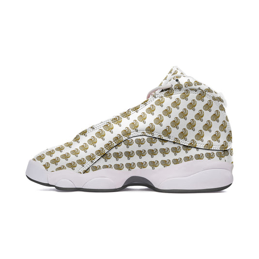 Unisex High Top Leather Sneakers - Emotional by Vante