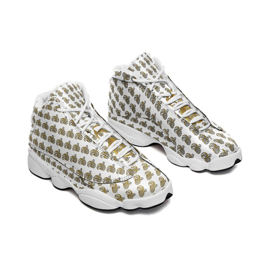 Unisex High Top Leather Sneakers - Emotional by Vante