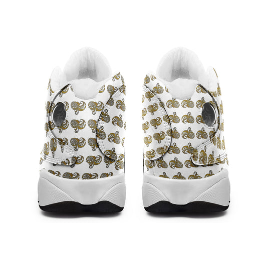 Unisex High Top Leather Sneakers - Emotional by Vante
