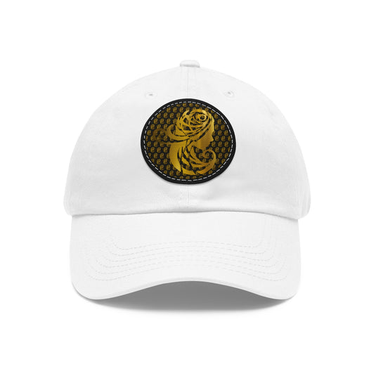 Dad Hat with Leather Patch (Round) - Emotional by Vante