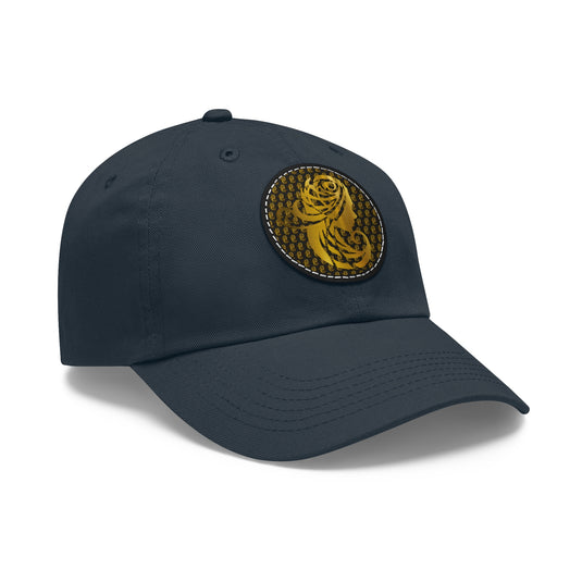 Dad Hat with Leather Patch (Round) - Emotional by Vante