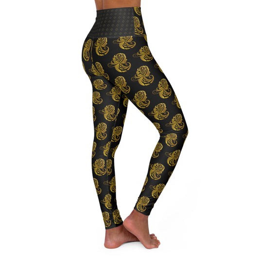 High Waisted Yoga Leggings - Emotional by Vante