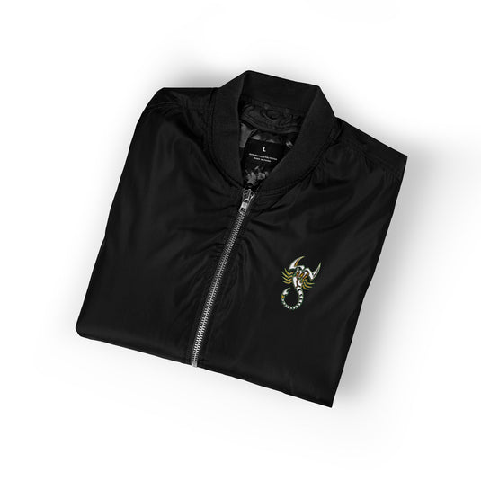 Recycled Bomber Jacket (Embroidery)